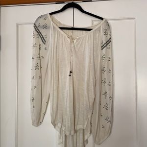 White blouse free people